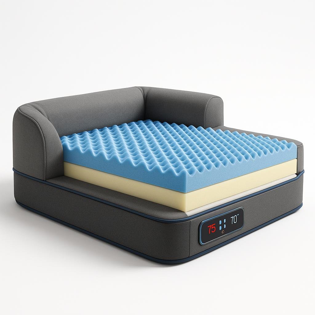 ComfortStep Orthopedic Bed for senior dogs